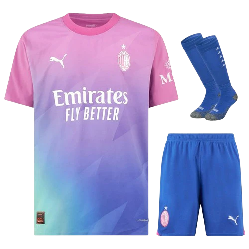 KITS ENFANT/JUNIOR AC MILAN THIRD 2023/2024