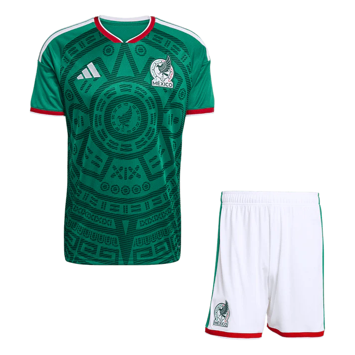KITS ENFANT/ JUNIOR DOMICILE MEXIQUE COUPE DU MONDE 2026 - Image 2