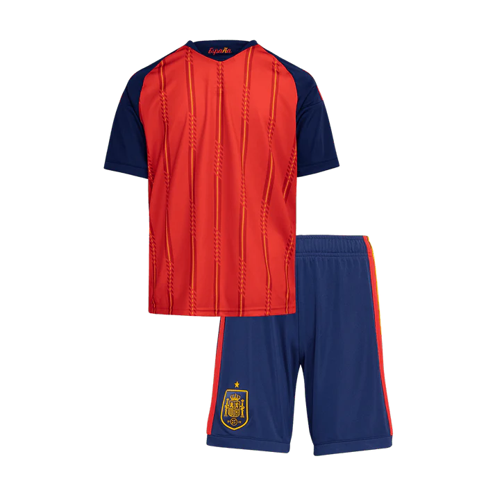 KITS ENFANT/ JUNIOR ESPAGNE DOMICILE COUPE DU MONDE 2026 - Image 3