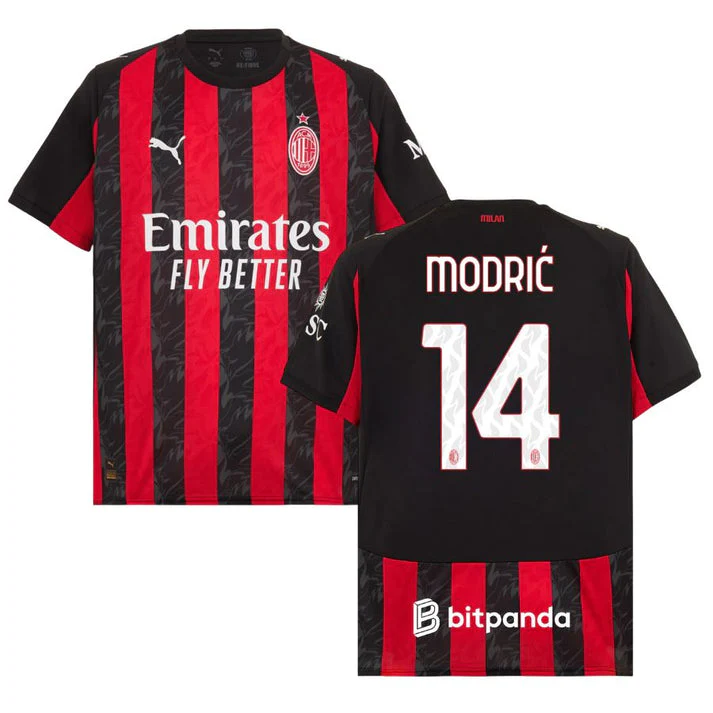 MAILLOT AC MILAN DOMICILE 2025/2026 - Image 2