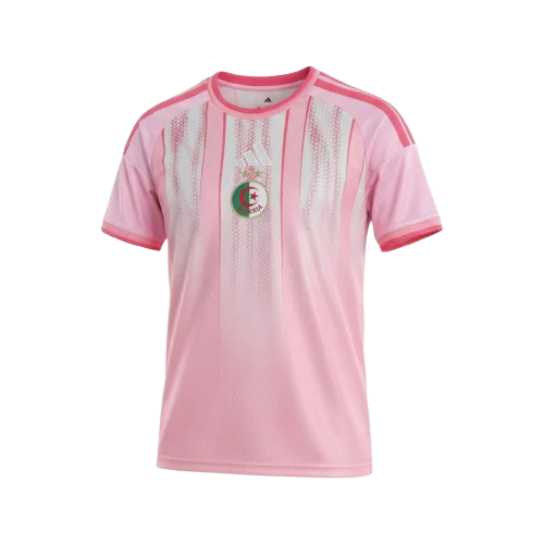 MAILLOT ALGÉRIE ÉDITION SPÉCIALE 2026 ROSE BLANC