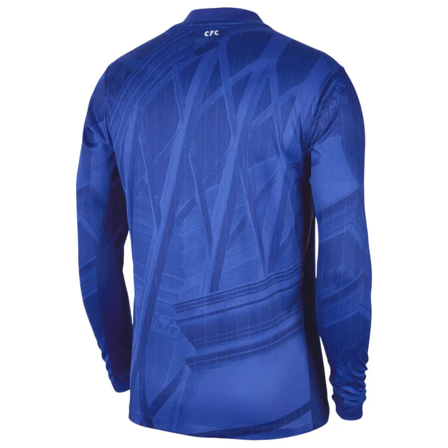 Maillot Chelsea Domicile Manches Longues Homme 2025 2026 Bleu - Image 2
