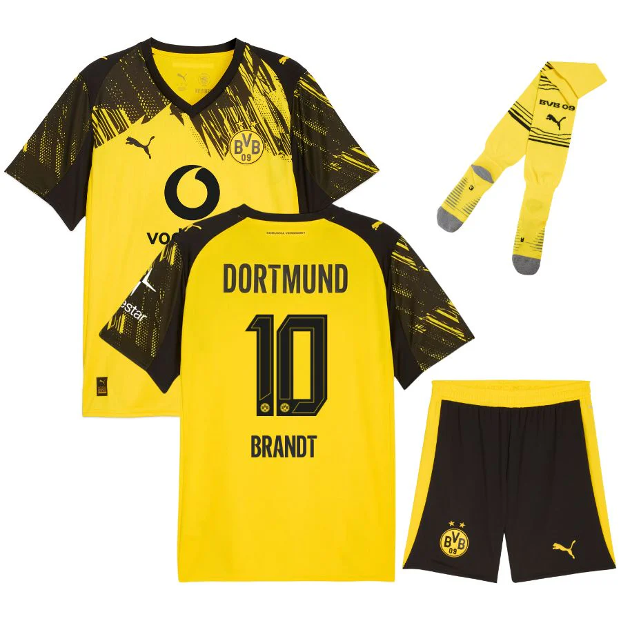 Kit Enfant BVB Dortmund Domicile 2025 2026 - Image 2