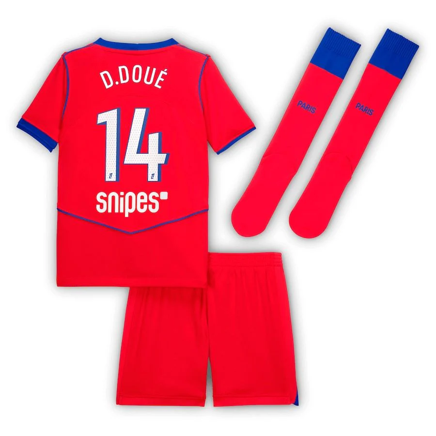 Kit Enfant PSG Rouge Third 2025 2026 - Image 7